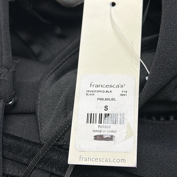 FRANCESCA’S Jacklyn Ladder Trim Mini Dress NWT - Picture 2 of 7